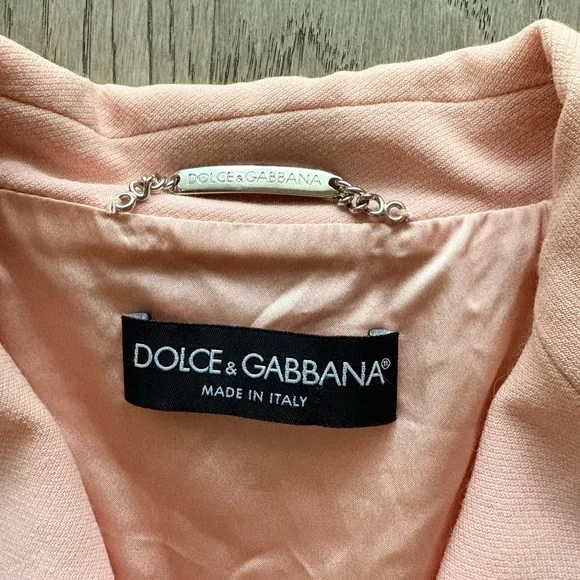 Dolce & Gabbana Fitted Button Blazer - Picture 2 of 4